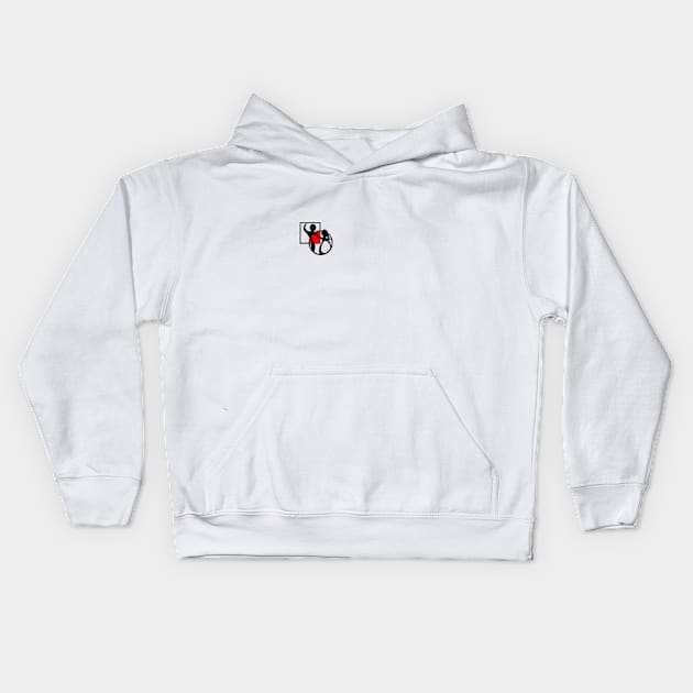 LL LOGO BR Kids Hoodie by DWHT71